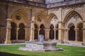 Walls from the cathedral in Coimbra walk in Portugal