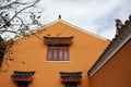 The walls of Chinese Temples