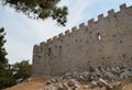 Walls of Chlemoutsi castle