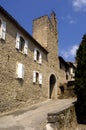 Walls and door , Saint Lizier,