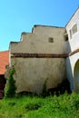 Walls of the fortified saxon church Biertan, Transylvania