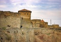 Walls of Fortress Akkerman in Ukraine Royalty Free Stock Photo