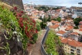 At the walls of the fortress of San Juan Baptista do Pico, Funchal, Madeira