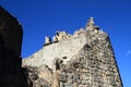 Walls of castle Castel Romano