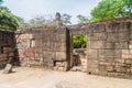 Walls of Hatadage, ancient relic shrine in the city Polonnaruwa, Sri Lan Royalty Free Stock Photo