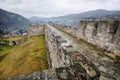 Walls of the historical fortress