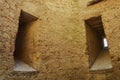 Inner courtyard of the Akkerman fortress, Ukraine Royalty Free Stock Photo