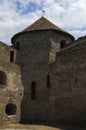 Inner courtyard of the Akkerman fortress, Ukraine Royalty Free Stock Photo