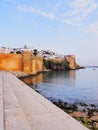 Walls of Kasbah of the Udayas in Rabat, Morocco