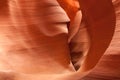 The Walls of Lower Antelope Canyon Royalty Free Stock Photo