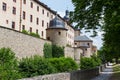 Walls of Marienberg castle Royalty Free Stock Photo