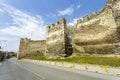 Walls of old fortress Yedi Koule, Thessaloniki