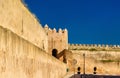 Walls of the Royal Palace of Meknes, Morocco Royalty Free Stock Photo