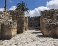 Ruins of Megiddo Royalty Free Stock Photo