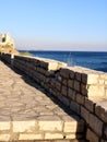 Walls and ruins of Lykourgos Logothetis Royalty Free Stock Photo