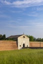 The walls of Sabbioneta, UNESCO World Heritage site, Lombardy, Italy Royalty Free Stock Photo