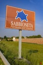 The walls of Sabbioneta, UNESCO World Heritage site, Lombardy, Italy Royalty Free Stock Photo