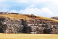 Walls of Sacsayhuaman Fortress, in Cusco