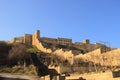 The walls of Sassanid Fortress Naryn-Kala in Derbent city, Republic of Dagestan