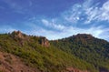 Walls of Seljuk fortress Royalty Free Stock Photo