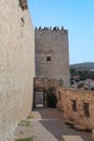 Walls of St. Michael Fortress, Sibenik, Croatia Royalty Free Stock Photo