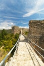 The Walls of Ston in summer day, Croatia,