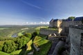 Walls strength KÃÂ¶nigstein Royalty Free Stock Photo