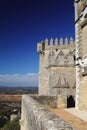 Walls and towers of Almodovar Del Rio castle, Spain Royalty Free Stock Photo