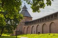 Walls And Towers Of Novgorod Kremlin Royalty Free Stock Photo