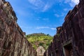 Vat Pou Khmer temple detail Laos Royalty Free Stock Photo