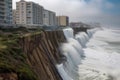 walls of water, rising from the ocean to devastate coastal cities