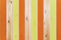 The walls of wood. colorful backgroun