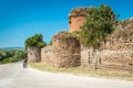 Walls of Yenisehir gate of Nicea Ancient City, Iznik Royalty Free Stock Photo