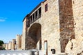 Puerta del Rastro o de la Estrella en la Muralla de Avila, Spain Royalty Free Stock Photo