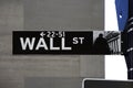 Wallstreet street sign