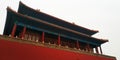 WallThe Forbidden City Wall is very suitable as a wallpaper, this is the original picture to correct him and then change the satur
