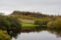 Walltown Crags, near Hadrian's Wall, Northumberland, UK in the Northumberland National Park Royalty Free Stock Photo