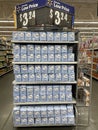 Walmart grocery store Sugar display and price
