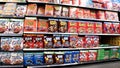 Walmart interior general Mills cereals