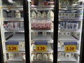 Walmart interior milk price signs 3.39 Gallon