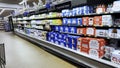 Walmart retail store interior bud light beer section