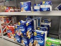 Walmart retail store interior Charmin toilet paper