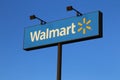 Walmart Store Sign on blue sky