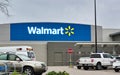 Walmart Supercenter store exterior in Houston, TX.