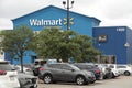 tor, canada - august 18, 2023: walmart supercentre center store supermarket department store blue with sign 38 p 20