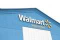 tor, canada - august 18, 2023: walmart supercentre center store supermarket department store blue white yellow 73 p 20