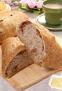 Walnut Bread Royalty Free Stock Photo