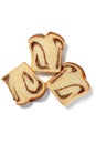 Walnut Bread Cake Trio - Homely Delight Royalty Free Stock Photo