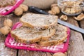 Walnut Bread Royalty Free Stock Photo