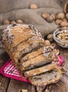 Walnut Bread Royalty Free Stock Photo